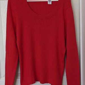 Liz & Co. Red Sweater